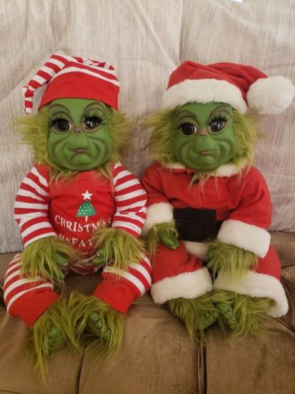 Early Christmas-Grinch Doll-xinru shop
