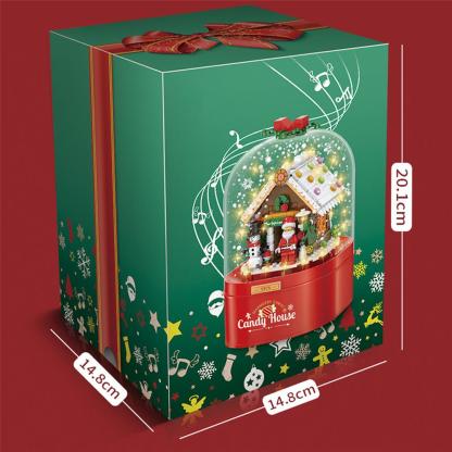 DIY Model Christmas Music Box Toys For 2022 New Year Gift-xinru shop