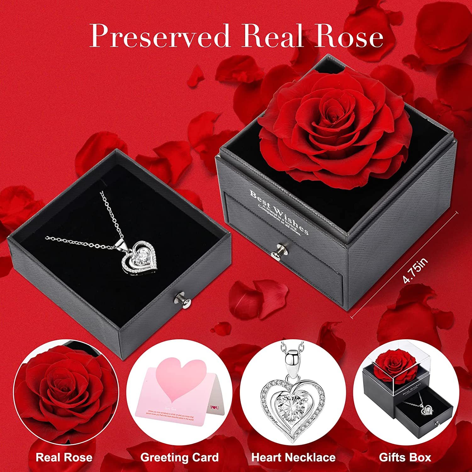 Mother's Day Gift With I Love You Necklace In 100 Languages-xinru