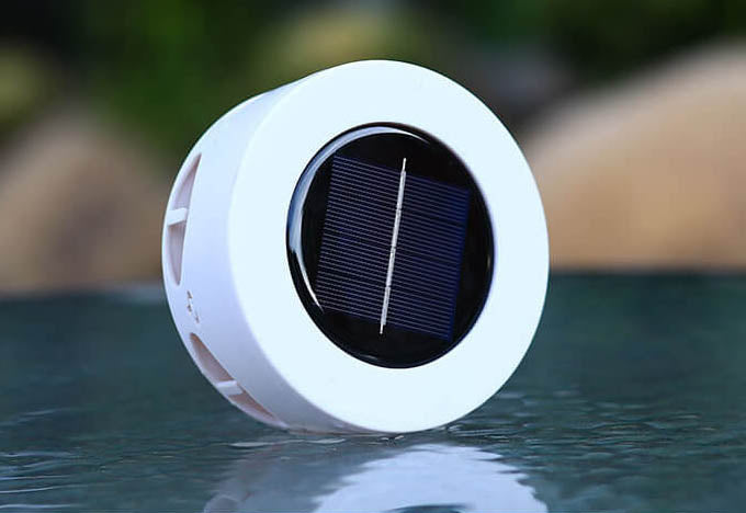 Solar Flower Pattern LED Outdoor Wall Patio Lawn Decorative Light-xinru