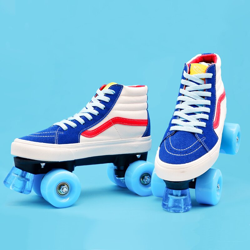 Vans Canvas Roller Skates-Sky Blue-xinru shop