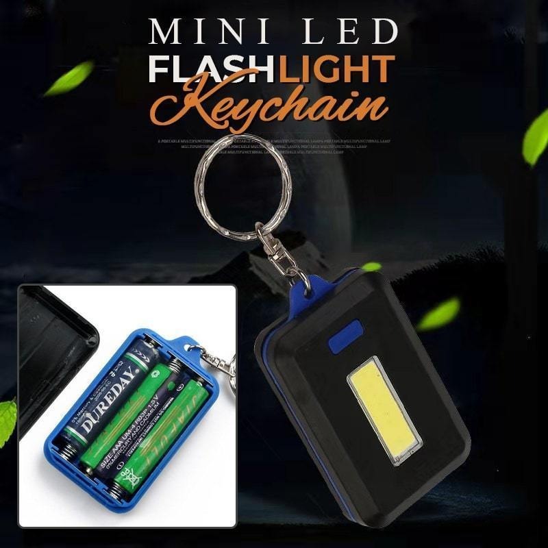 Mini LED Flashlight Keychain Long Lasting Pocket Lights-xinru