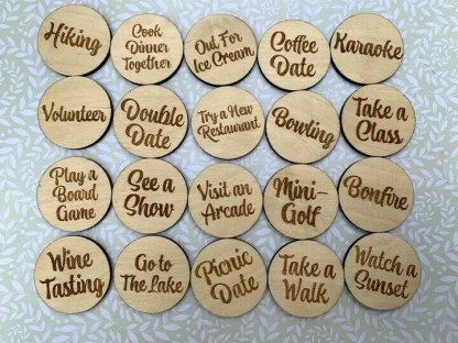 Date Night Activity Token And Box Set-xinru