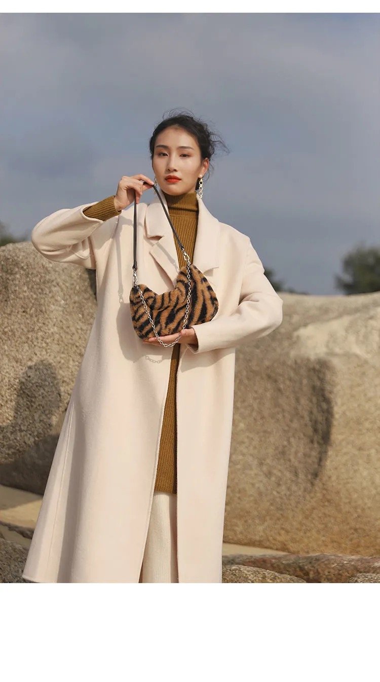 ヒョウ柄のファッションショルダーバッグ-xinru shop