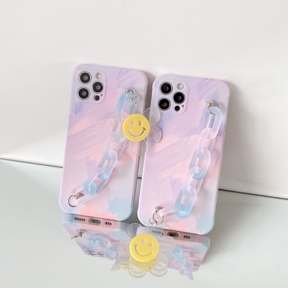 Aurora Smiley Chain Case-xinru