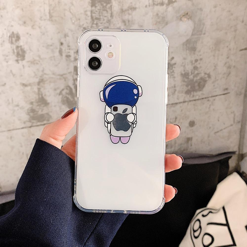 Astronaut Clear Case-xinru