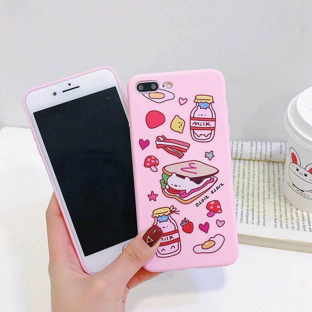Ultra Soft Food Pattern Case-xinru