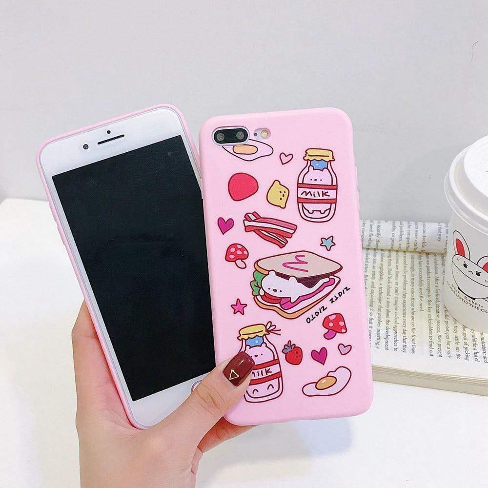 Ultra Soft Food Pattern Case-xinru