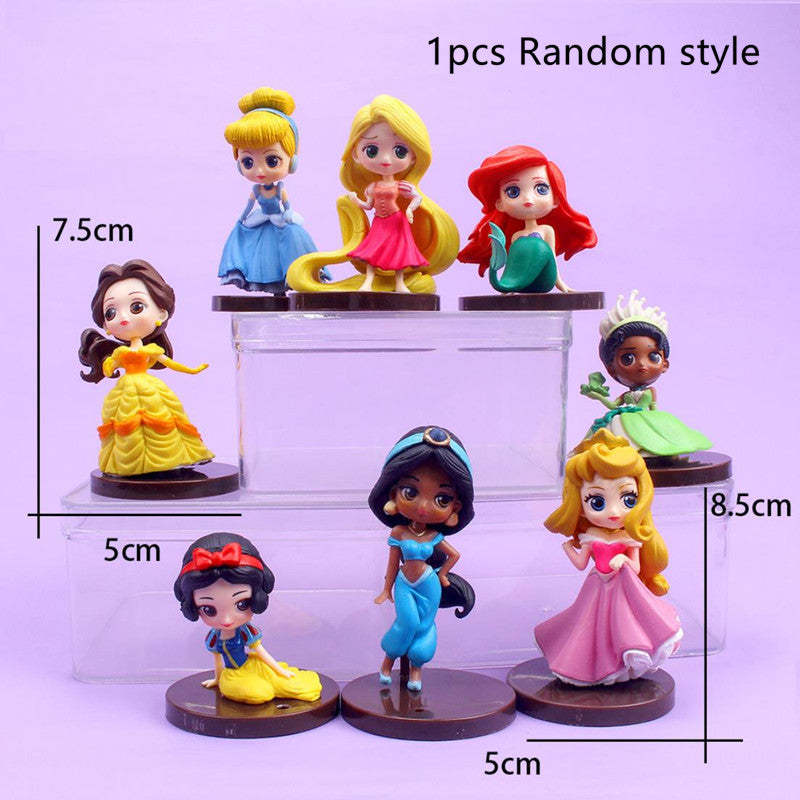 Q Posket Princess PVC Action Figures Collectible Model Toys-xinru