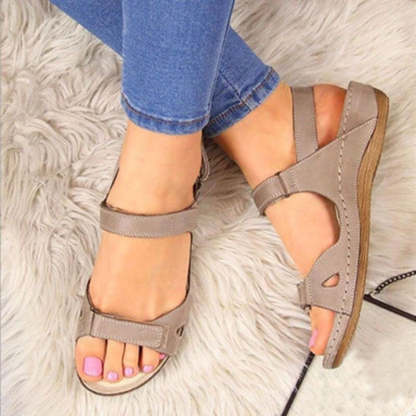 Women's Casual Soft Slip-on Flat Sandals-xinru shop