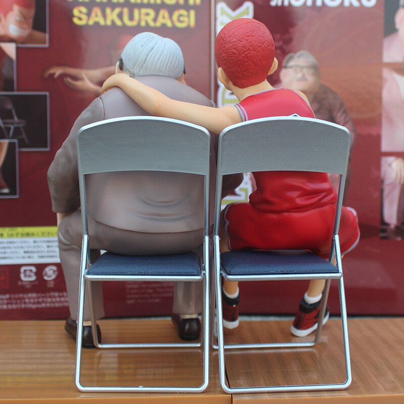 Slam Dunk GK Model Shohoku Coach Anzai And Hanamichi Sakuragi pvc Action Figure-xinru