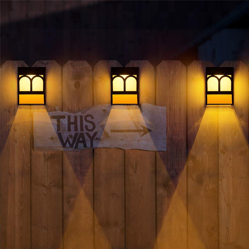 Solar Led Deck Lights Outdoor Waterproof For Garden Fence Post Light-xinru