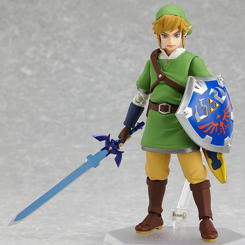 Anime The Legend Of Zelda Link Pvc Action Figures Collectible Model Toys-xinru