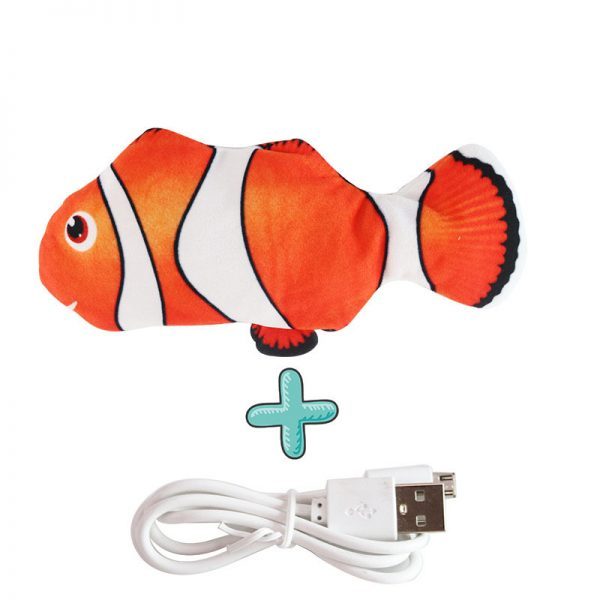 Interactive Flopping Fish Toy For Cats and Dogs-xinru