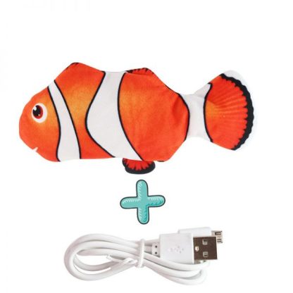 Interactive Flopping Fish Toy For Cats and Dogs-xinru