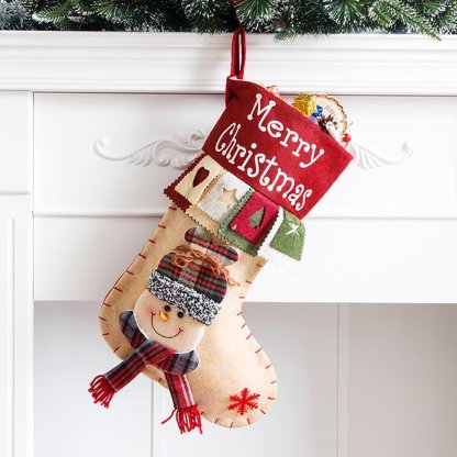 Christmas Stocking Large Candy Bags Christmas Decorations-xinru shop