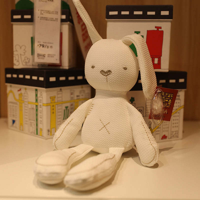 Cute Cartoon Baby Soothe Plush Rabbit Doll Children's Birthday Decoration Gift-xinru