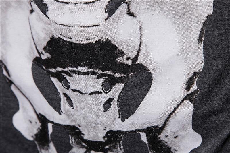 Skull X-Ray Ninja Hoodie-xinru