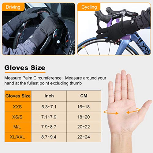 Outdoor Unisex Heated Gloves Liners Electric Gloves-xinru shop
