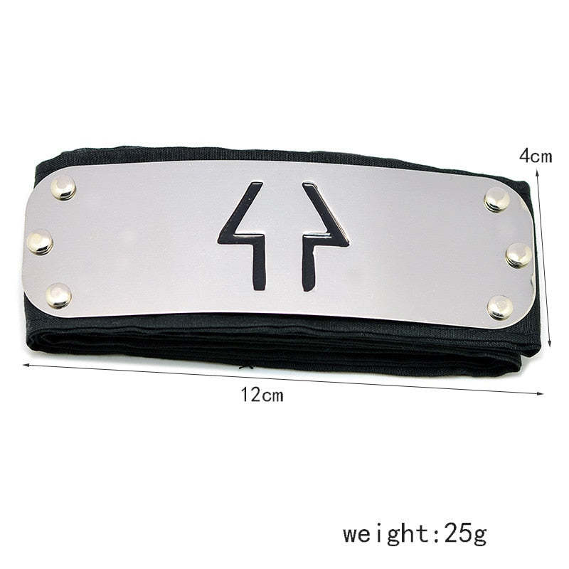 Naruto Shippuden Iconic Protective Headband For Cosplay Costumes-xinru