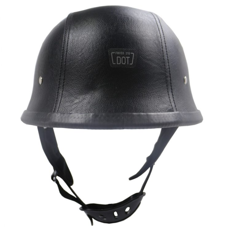 Retro Punk Style Motorcycle Half Face Helmet Lightweight Design-xinru shop