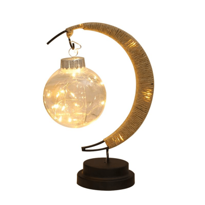 The Enchanted Moon Lamp Sparkly Lamps-xinru