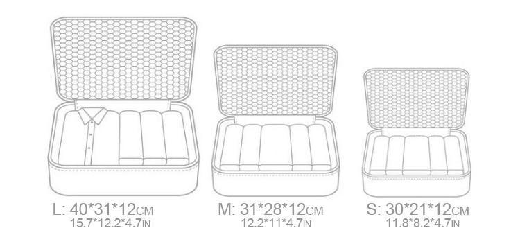 Portable Travel Luggage Packing Cubes-xinru