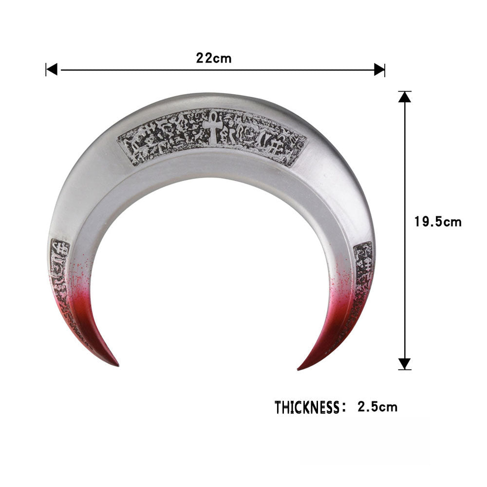 Moon Knight Weapon Marc Spector Throwing Crescent Dart Props Cosplay Prop-xinru