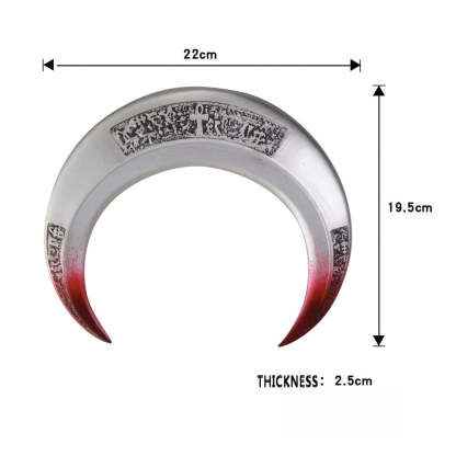 Moon Knight Weapon Marc Spector Throwing Crescent Dart Props Cosplay Prop-xinru
