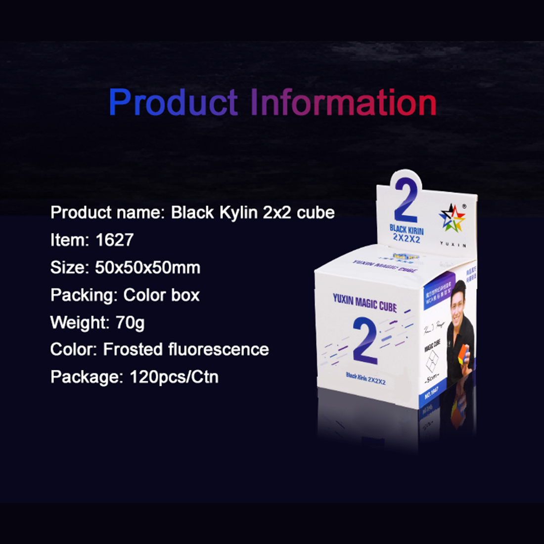 YuXin Black Kirin 2x2-xinru shop