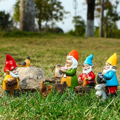 Garden Outdoor Gnome Animal Home Yard Decoration-xinru