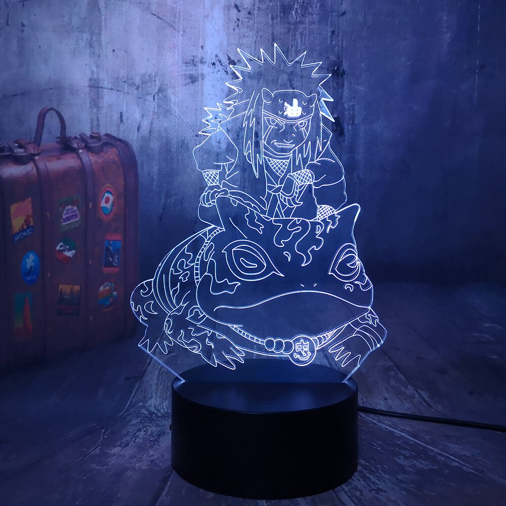 Anime NARUTO Visual 3D Illusion Lamp Night Light-xinru