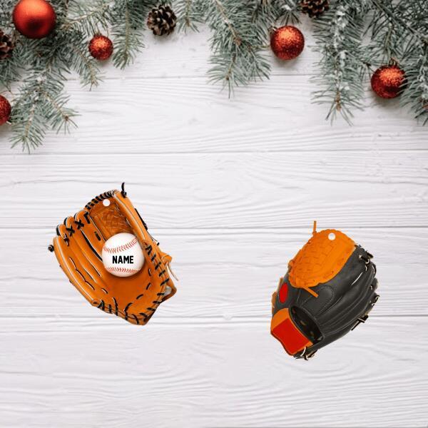 Baseball Pitcher Personalized Cut Ornament Gift For Baseball Lover ORN-00334-xinru shop