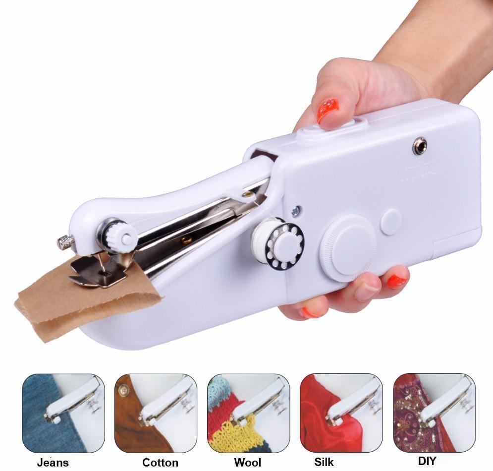 Handheld Sewing Machine Cordless Portable Electric Stitching Device-xinru