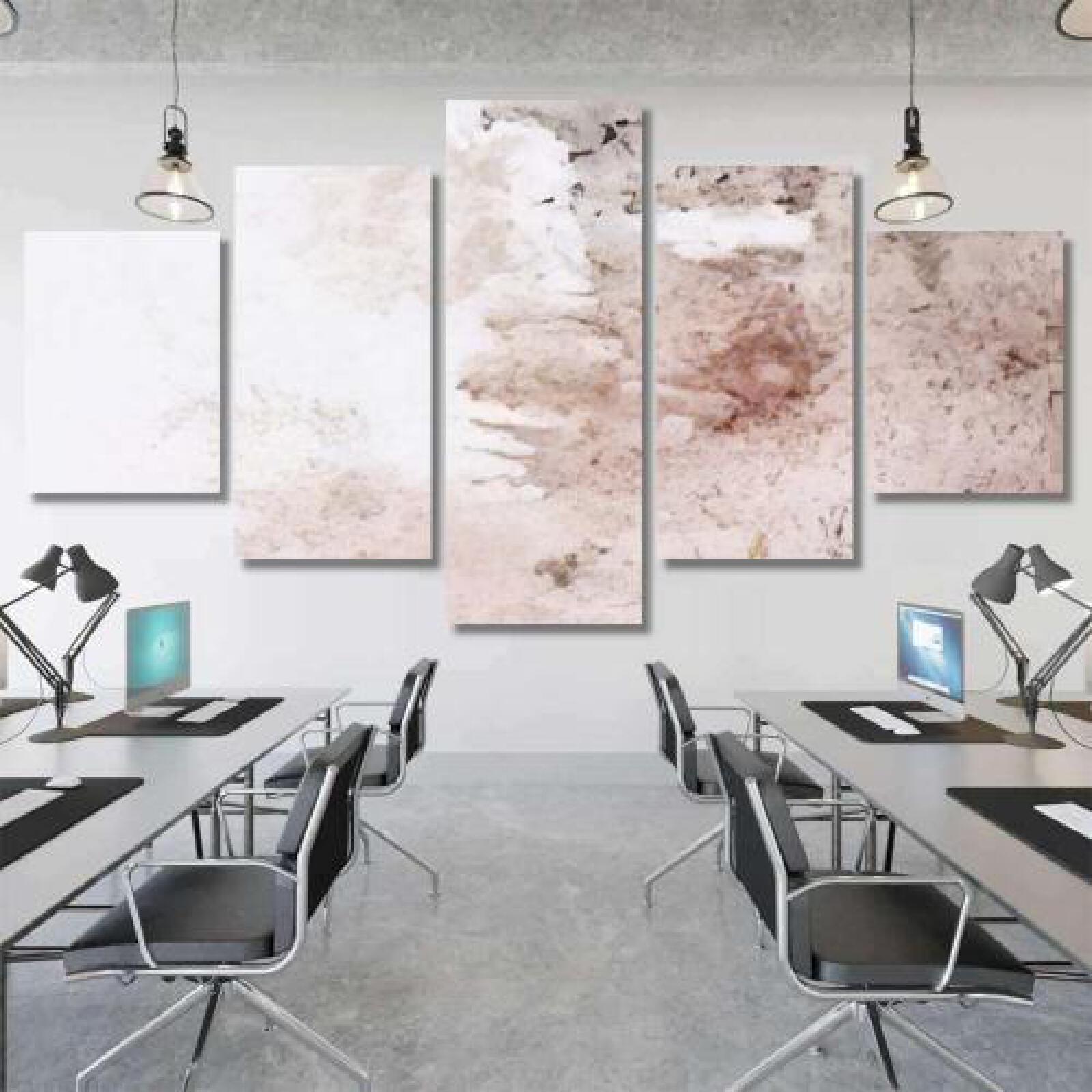 Black Red Abstract Brush Painting-xinru shop