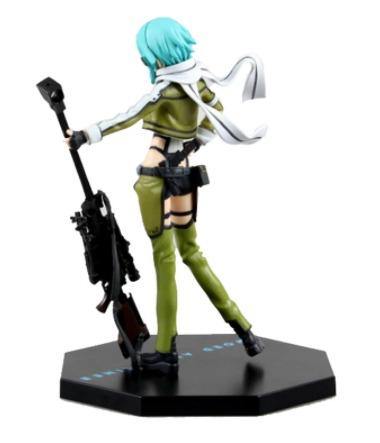 Sword Art Online Asada Shino Cute Figure Toy Anime Pvc Action Figure-xinru
