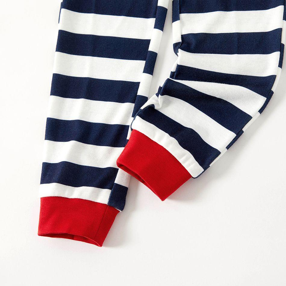 Plus Size Christmas Santa and Letter Print Family Matching Long-sleeve Pajamas Sets-xinru shop