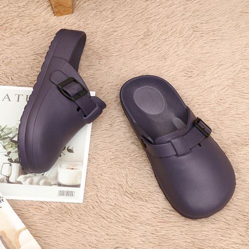 Arch-Support Mules Slip On Backless Slippers-xinru shop