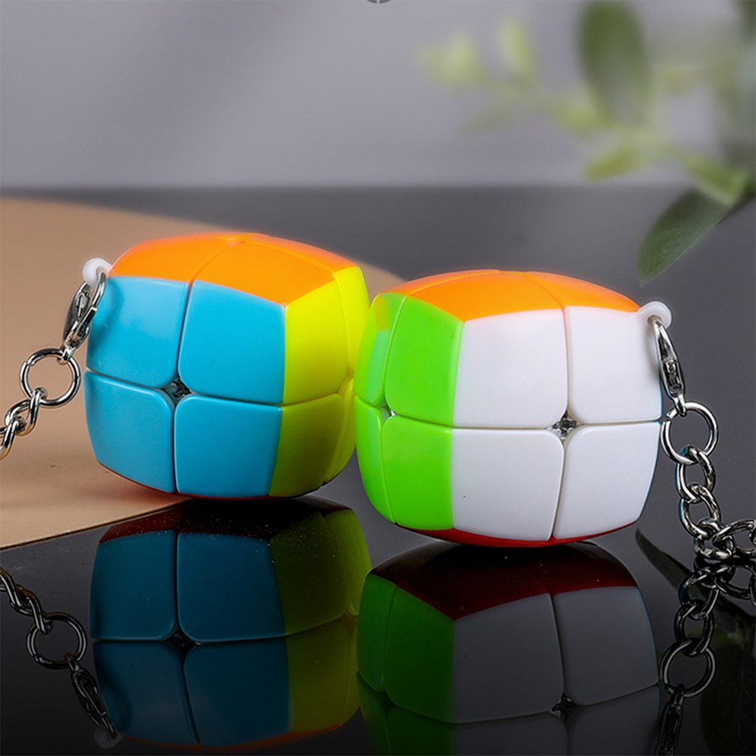 QiYi Mini Pillowed 2x2 Keychain-xinru shop