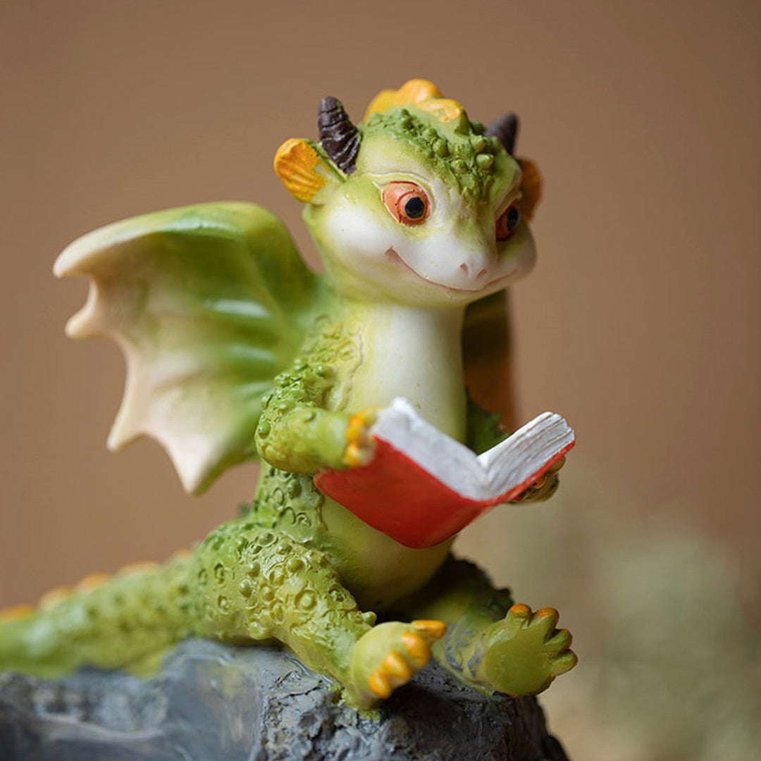 Creative Cute Cartoon Little Dinosaur Flower Pot Resin Simulation Animal Decoration-xinru