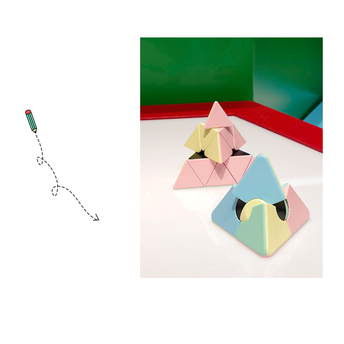 MoYu Macaron Pyraminx-xinru shop