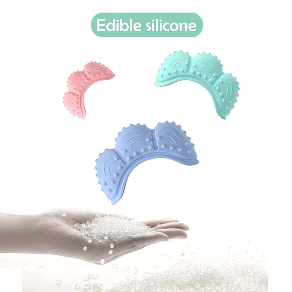Baby Silicone Teether Mittens For Newborn Grind The Teeth-xinru