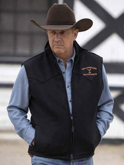 Yellowstone Dutton Ranch Vest Bomber Jacket-xinru shop