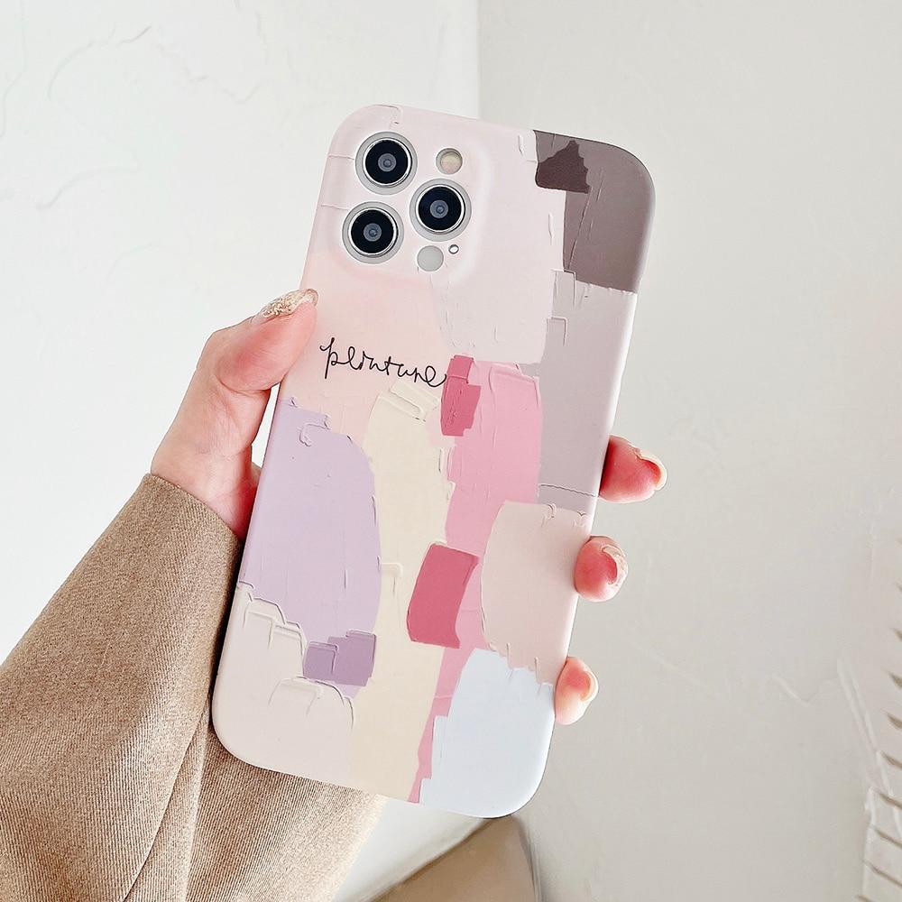 Pink Abstract Case-xinru