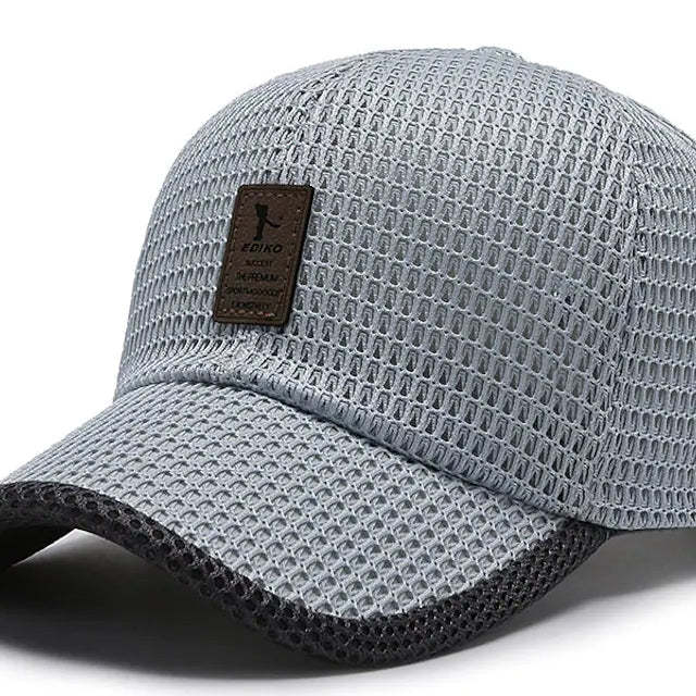 Men's Simple Baseball Cap Dailywear Outdoor Mesh-xinru