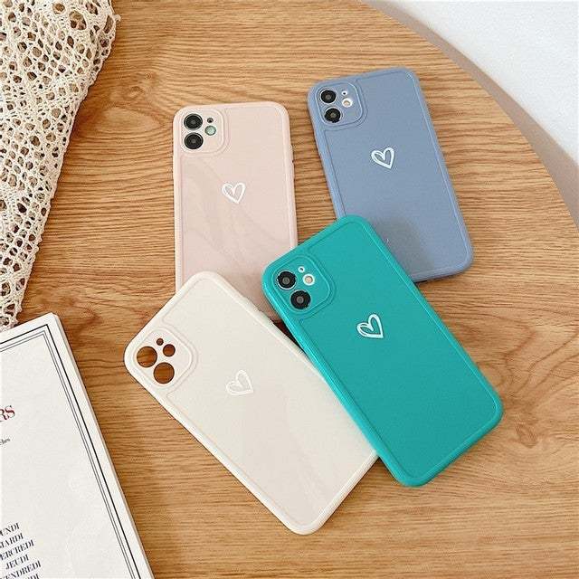 Shockproof Candy Heart Case-xinru
