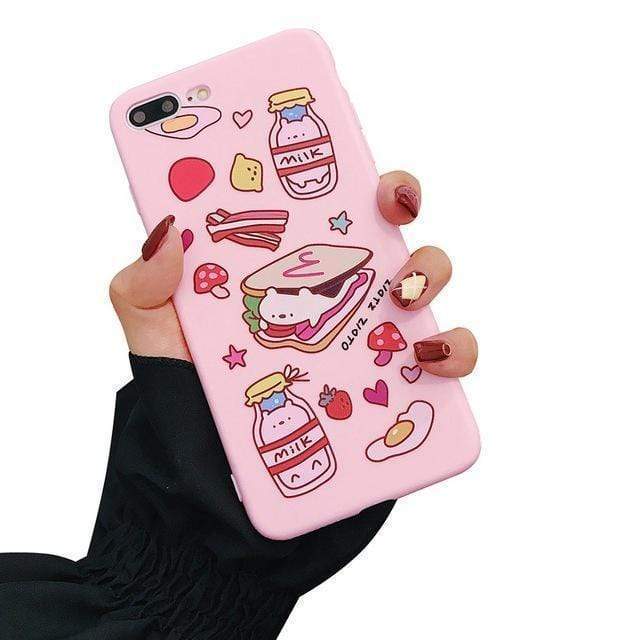 Ultra Soft Food Pattern Case-xinru