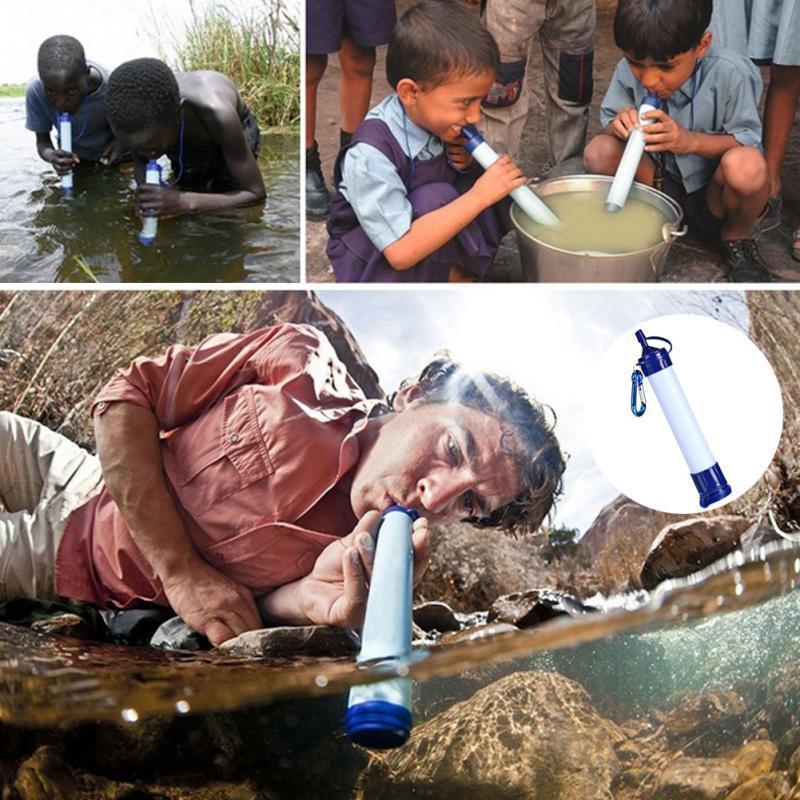 Portable Outdoor Survival Water Life Straw-xinru