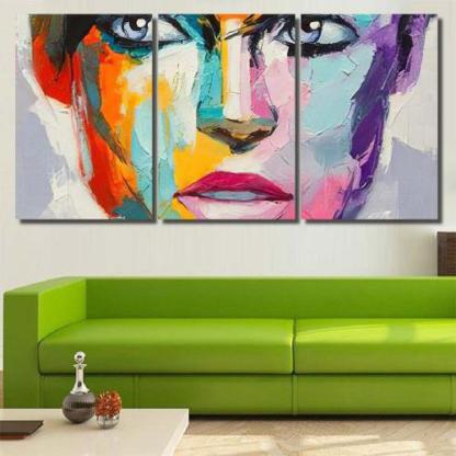 Fantasy Woman Portrait Colorful Emotions Series-xinru shop