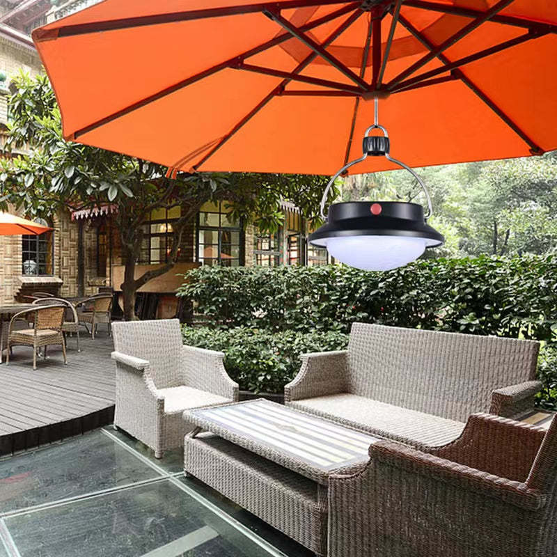 Outdoor LED Camping Lantern Light with Lampshade Circle-xinru